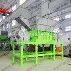 waste wood crusher machine in wood recycling line