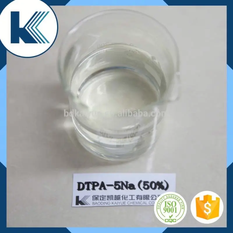 Pentasodium Powder Salt Chemical Dtpa 5na 50%