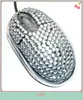 3d crystal beaded mouse