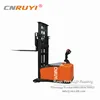 1.5Ton capacity full electric legless stacker with 4.5m lifting
