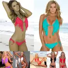 Women Swimweara Lady Beachwear Suits Solid Color Brazilian Bikini Sexy