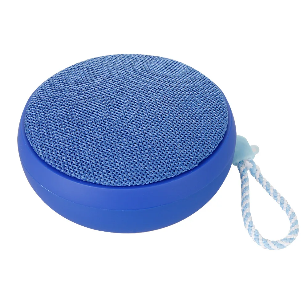 2019 Hot Selling Colorful Cloth Fabric Portable Handsfree Mini Bluetooth Speaker with Lanyard - ANKUX.COM