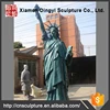 Western Figure Statue, Fiberglass/Bronze Statue of Liberty , Miniature sculpture