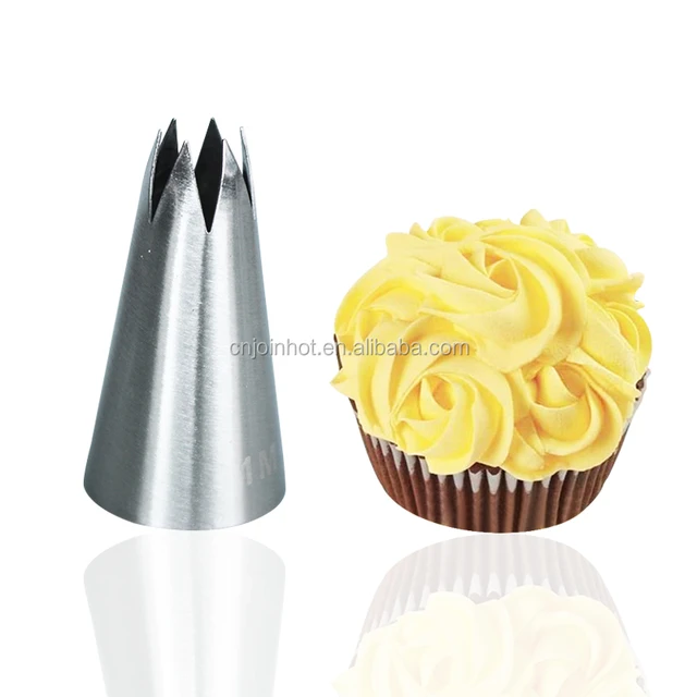 1m cake decorating icing nozzles use to make a rose cake flower