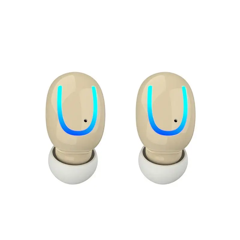 HBQ Q26 TWS Wireless Bluetooth5.0 Earphones Mini In-ear Style Binaural Earbuds Waterproof With Charging Box For Sports Jogging - ANKUX.COM
