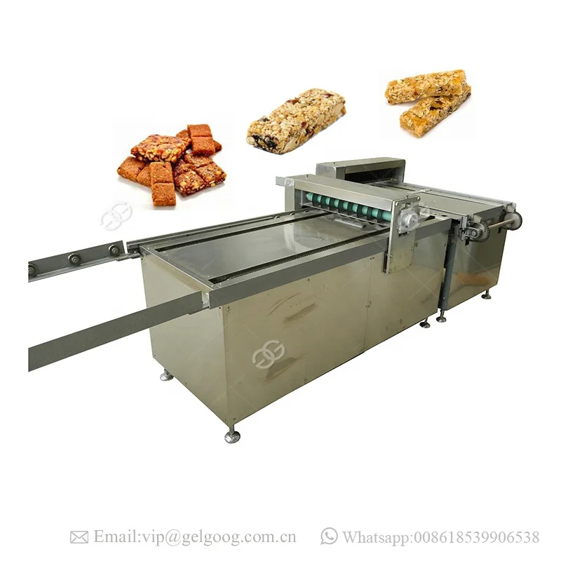 Factory Price Stainless Steel Peanut Candy Cutter Granola Bar Nougat Cutting Machine