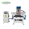 Professional atc cnc router wood cabinets cutting +double tables