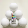 PVC material Waterproof Multi color Led Ball light for swimming pool decoration