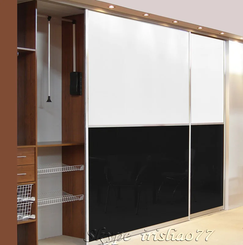 Good Quality Living Room Mdf Material Diy Wardrobe Door Design