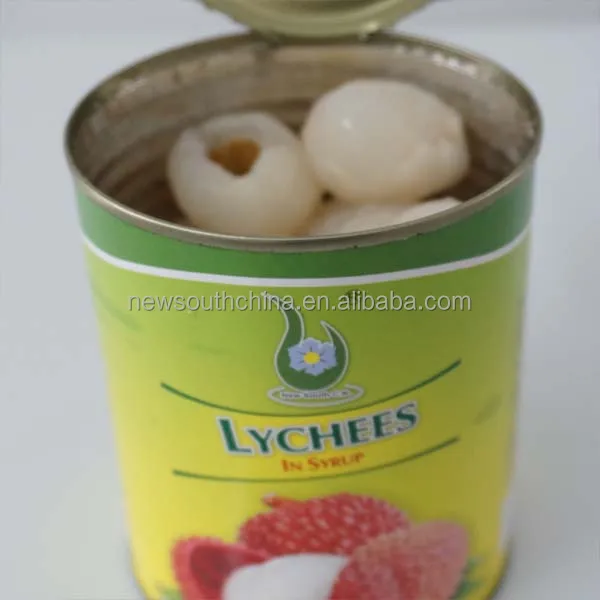 canned syrup lychee