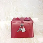 House shape tin box for saving money coin
