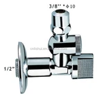 Sanitary Brass Angle Ball Valve with Filter(with long nut 3/8"*10mm)