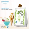 Oceanpower Gelinao(Silver) Soft serve ice cream powder mix in commercial use
