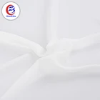 Shaoxing Pure Woven Cheap Silk White Woven Chiffon Fabric for dress