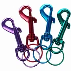 Colorful Swivel Snap Hook with ring for key chain