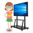 55 58 inch hot sale smart board interactive teaching all in one machine