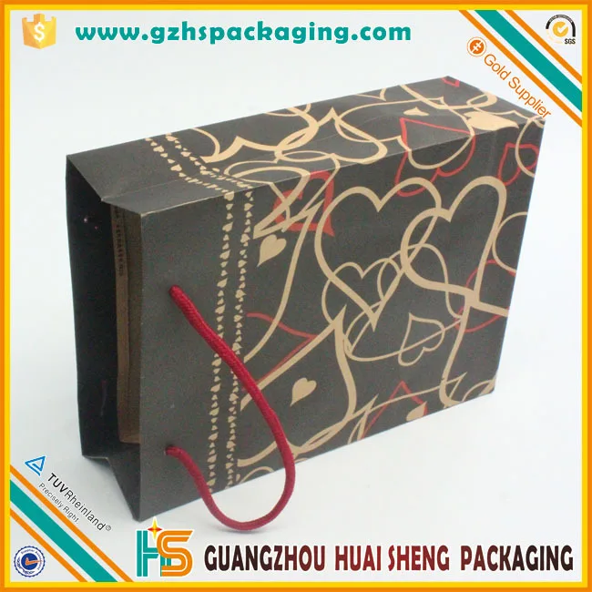 full color printed brown gift bag kraft paper bags wholesale