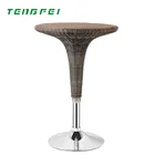 Rattan Decoration Classic Elegance Popular Commercial Furniture Bamboo Bar Table