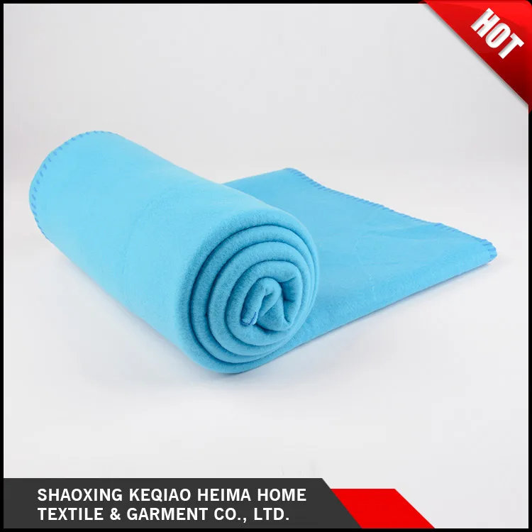 China factory popular colorful heated blue house blanket