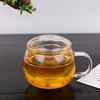 Small order welcomed!Small Hand-made high borosilicate water glass tea pot with cup and heater in stock