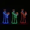 Christmas 2D LED angel motif rope light for street decoration
