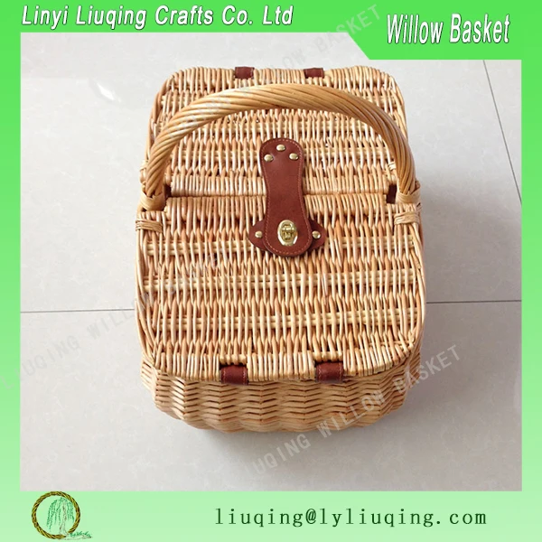Liuqing nuevo producto caliente para 2015 vacía cestas de picnic al por mayor