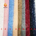 Multi-Color Beaded Lace Fabric for Wedding Bridal Dress