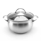 20 cm die cast 304 Stainless steel household soup pot