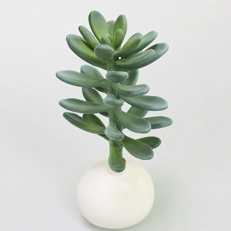 Flone High Simulation Multi-Meat Plant Large Star Beauty Artificial Thick Leaf Soft Rubber Foam Flower Art Home Decor Flower (2)