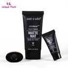 Free Sample Custom Made Desgin PE Cosmetic Plastic Black Tube for Face Wash