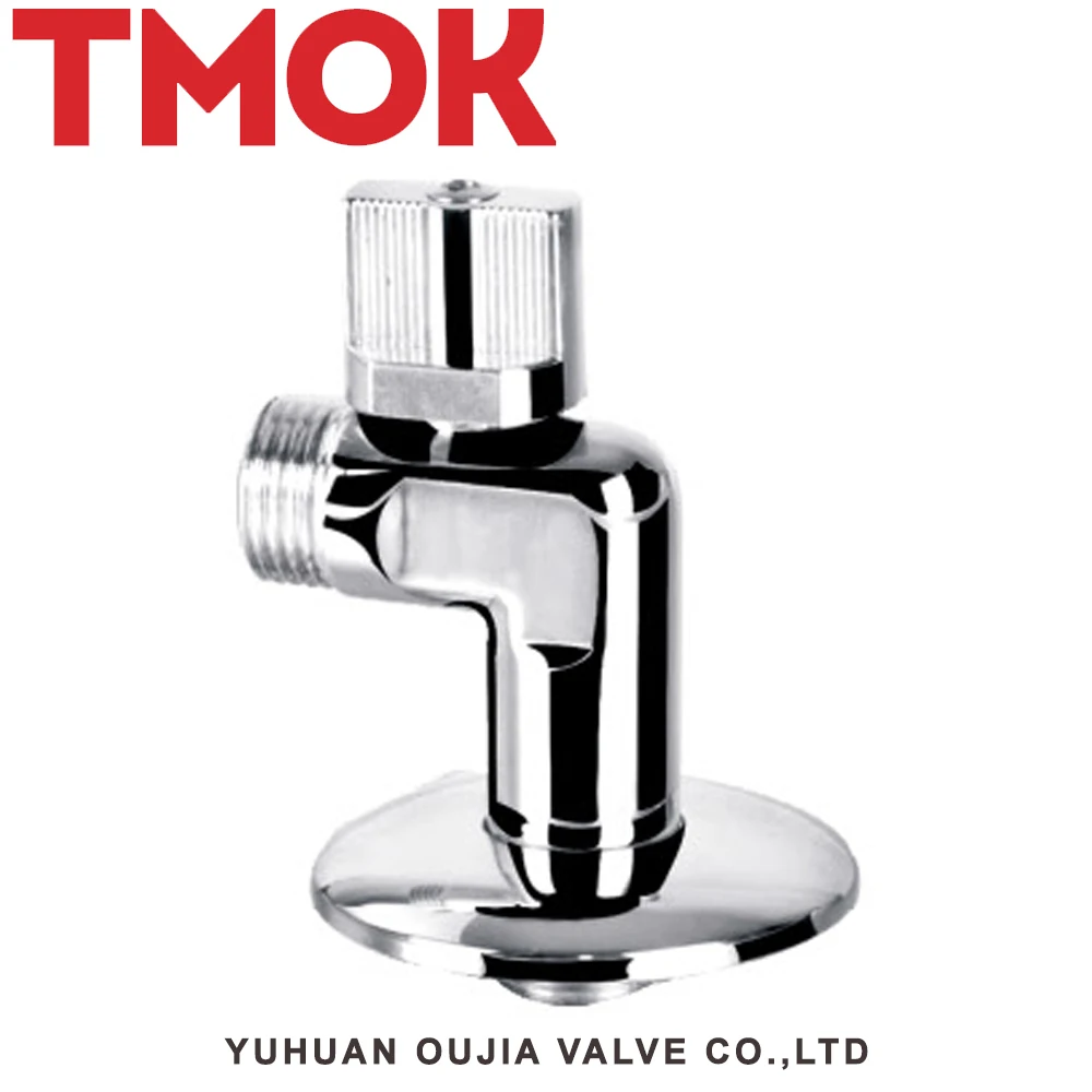 chromed plated used in bathroom brass angle valve
