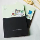 Custom Logo School Student Exercise Book With Color Divided Paper