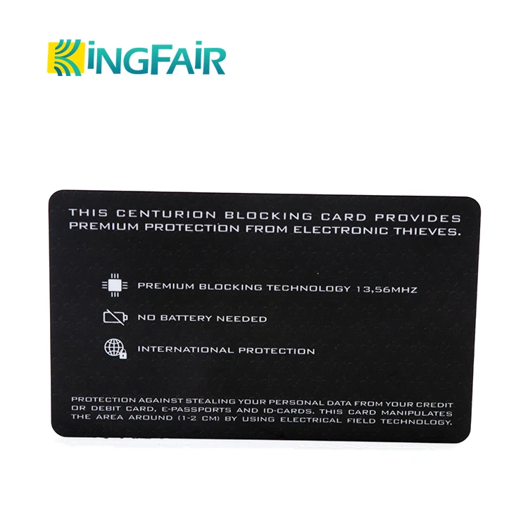 Four Color Printed  SLI IC Card Contactless Card