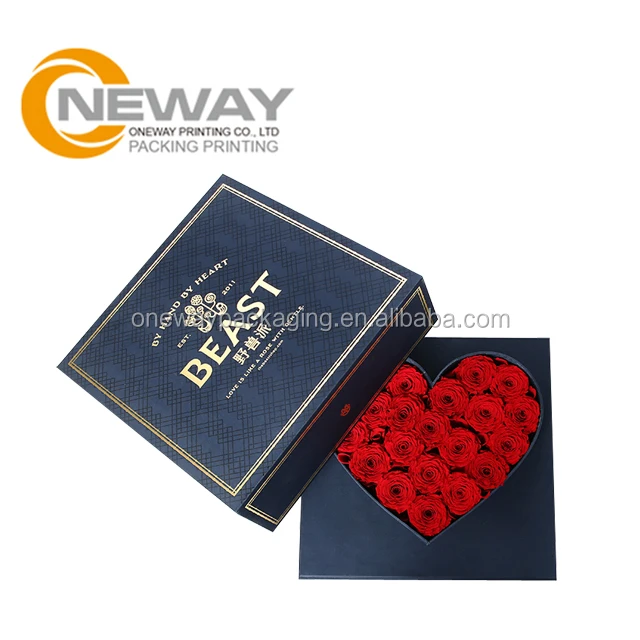 wholesale waterproof round cylinder paper flower gift box with