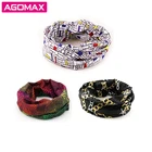 Seamless neck tube scarf multifunctional microfiber neck tube bandana