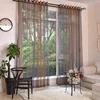 Color Stripes High Shade Curtains For Living Room Bedroom Kitchen Curtains Tulle Custom Mediterranean Style Home Decor