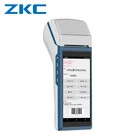 ZKC5501 3G WCDMA WiFi Android Handheld PDA with built in Mobile Thermal Printer NFC RFID Card Reader