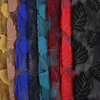 Shaoxing textile organza 100% polyester yarn dyed jacquard lurex fabric