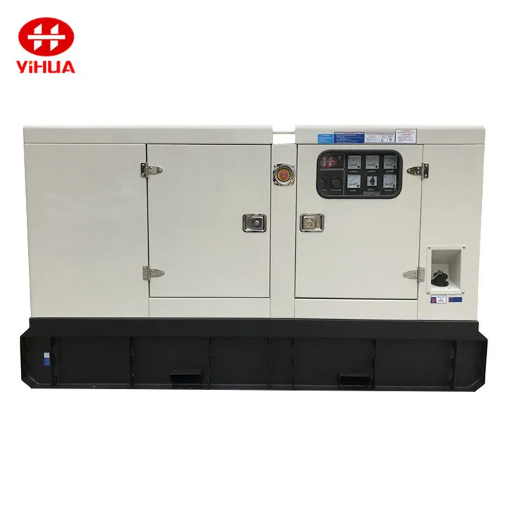 60KVA Silent Type for China Small Water Cooled Diesel Engine with 24V DC Electric Start 95% Efficiency Home Use