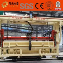 Science standard of Chinese aac block making machine with pouring mixing pot