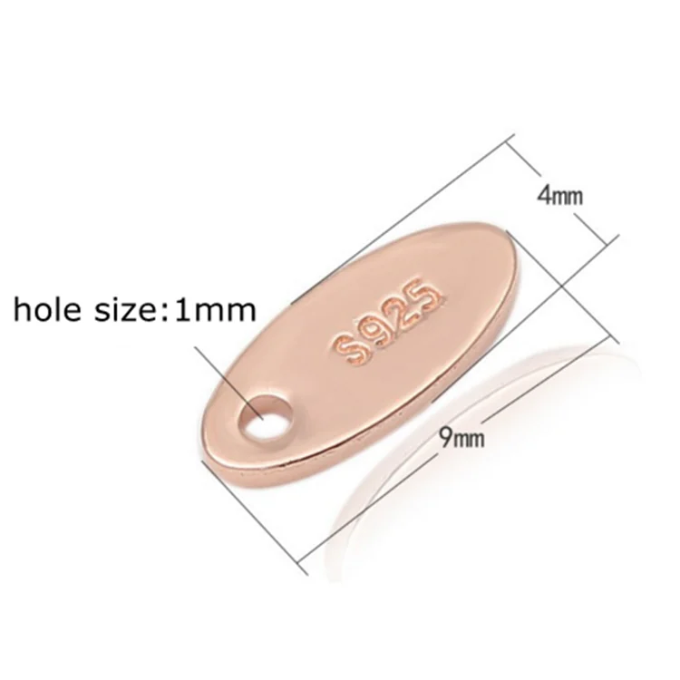 925 sterling silver brand logo custom tags for bracelet necklace laser engraved tags for brand logo (PP-019)
925 sterling silver brand logo custom tags for bracelet necklace laser engraved tags for brand logo (PP-019)
