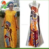 S097 Queency Factory Selling African Traditional Women Printing Polyester Stretch Dull Satin Silk fabric