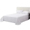 Hot sale hotel bedding set,white flat sheet, good quality 100% cotton 5 star hotel bed sheet set
