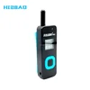 Mini UHF Licence Free 0.5 / 2 Watt FM Walkie Talkie with Alarm Clock Function For Kids and Family