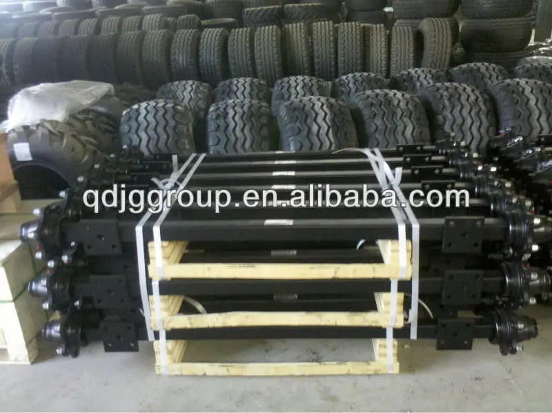 unbraked agricultural trailer axles for 16ton 8ton 11ton