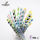 Biodegradable Disposable Eco-friendly Paper Straight Straws