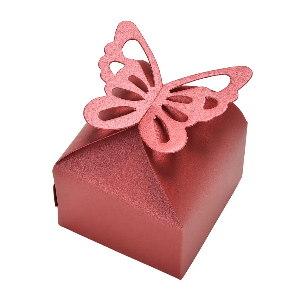 party wedding candy box butterfly candy box paper favors gifts