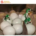 Amusement equipment park simulation animatronic small dinosaur hatching from egg