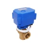 CWX15Q 2 Wiring Control Electric Ball Valve DC5V ,2Way for Rain water harvesting,Solar heating,underfloor heating system