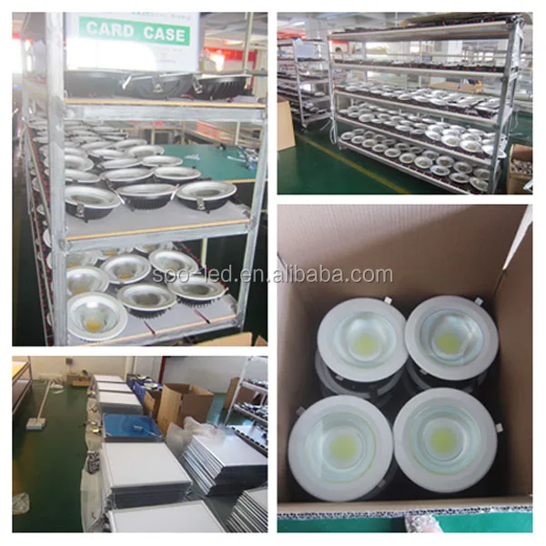 deep-processing customized dimmable dmx rgb led downlight